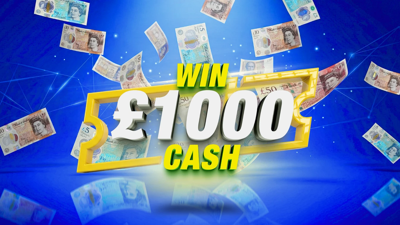 £1,000 Cash