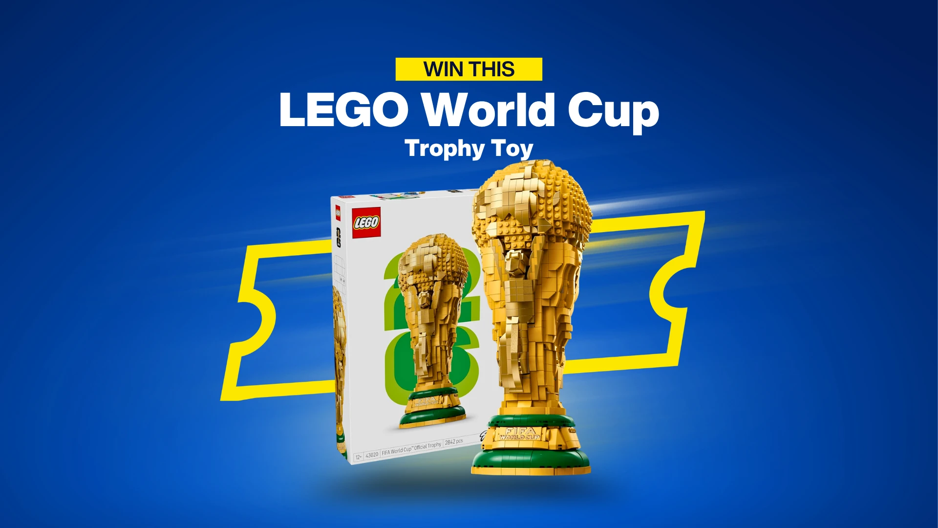Lego Editions FIFA world cup trophy