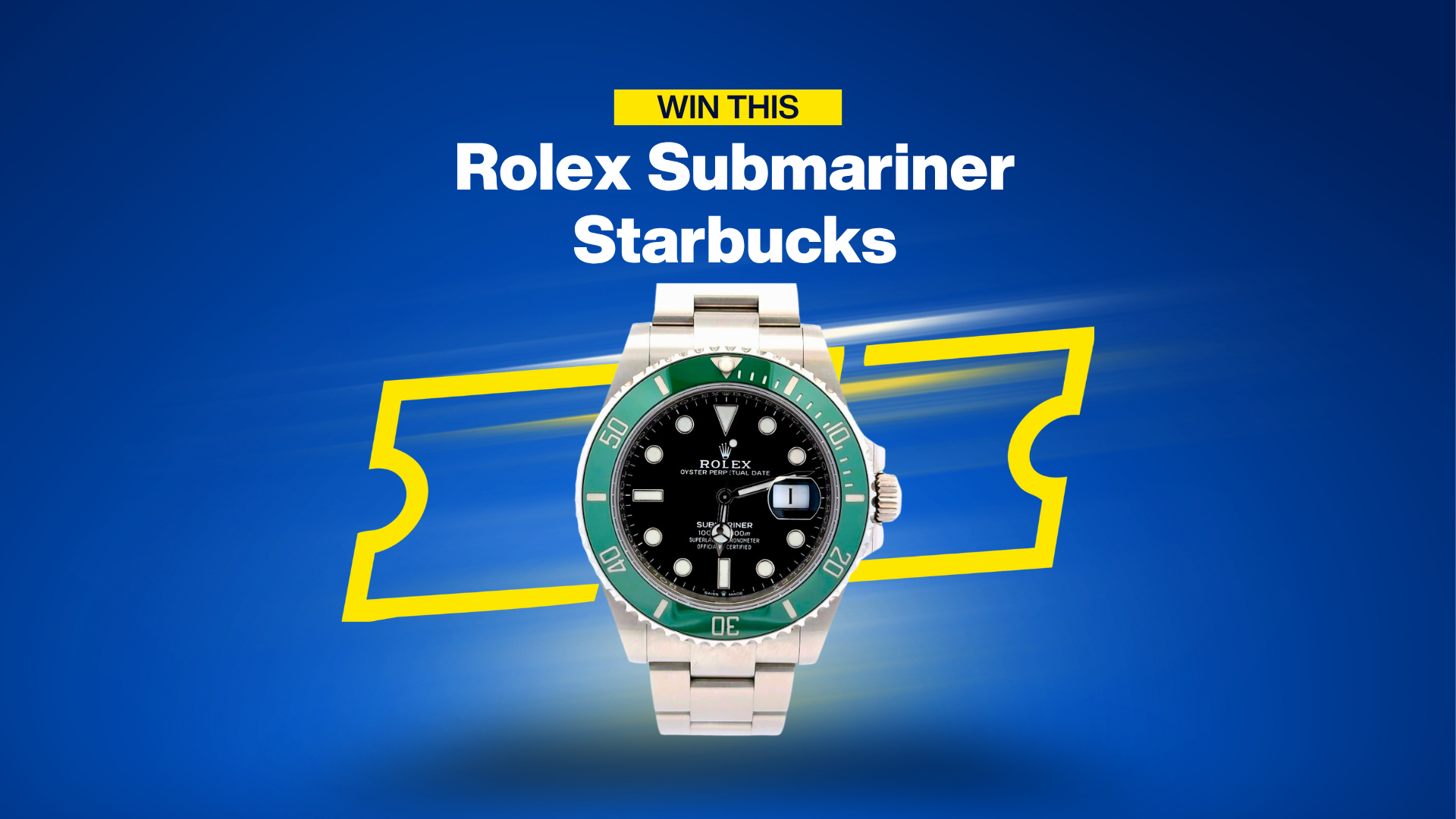 Rolex Submariner Starbucks