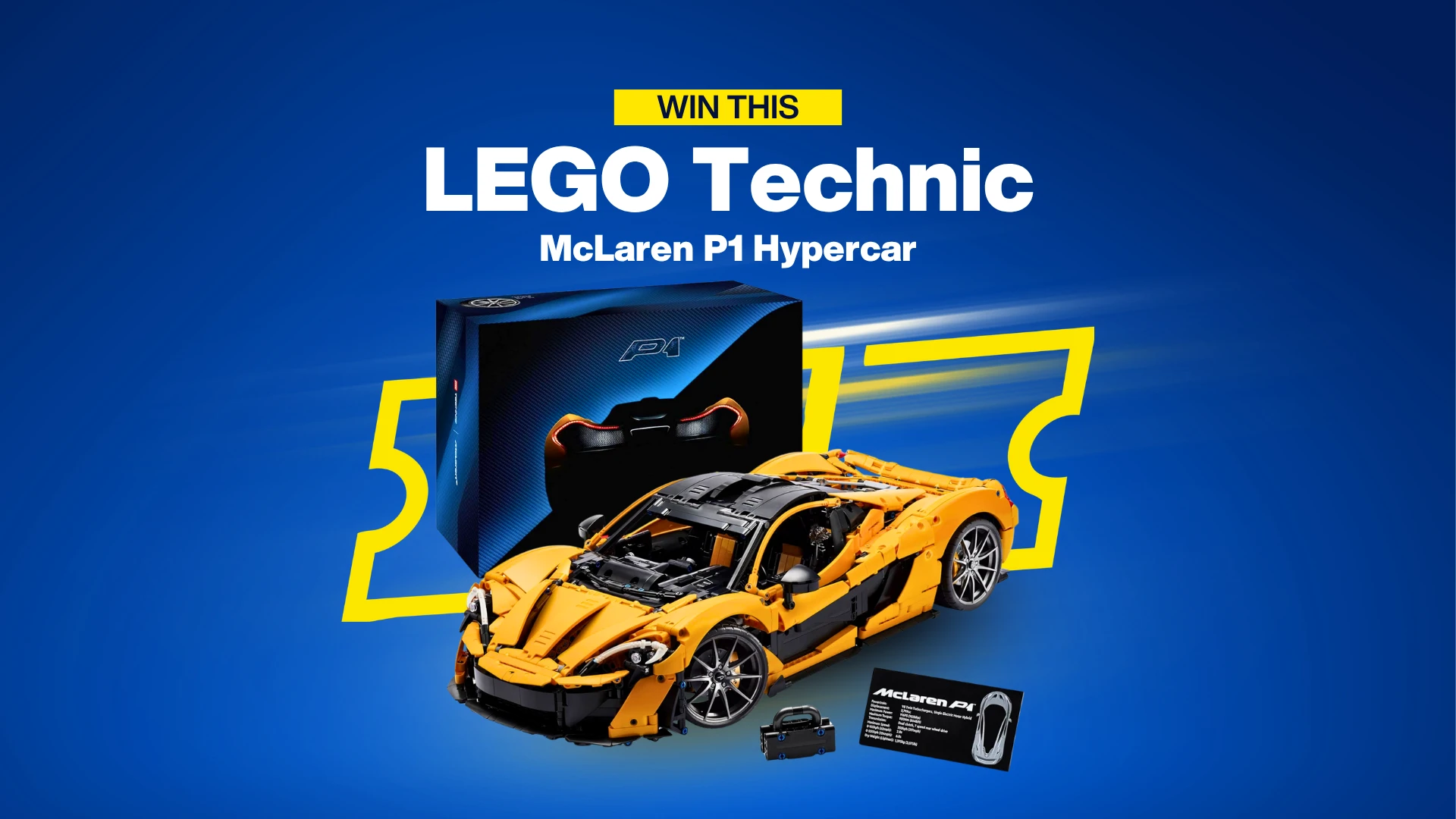 Lego McLaren P1 Hypercar