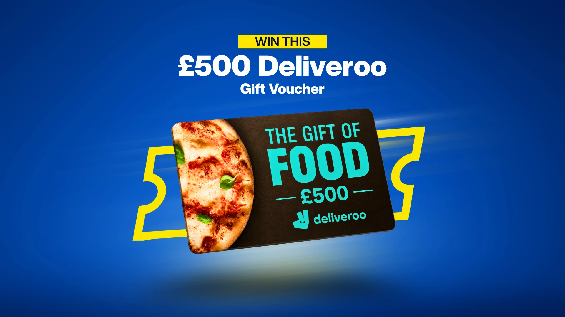 £500 Deliveroo Gift Voucher