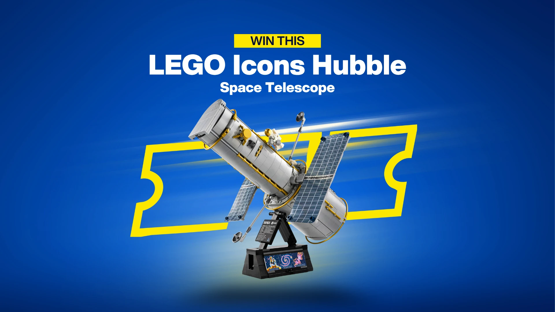 LEGO Icons Hubble Space Telescope