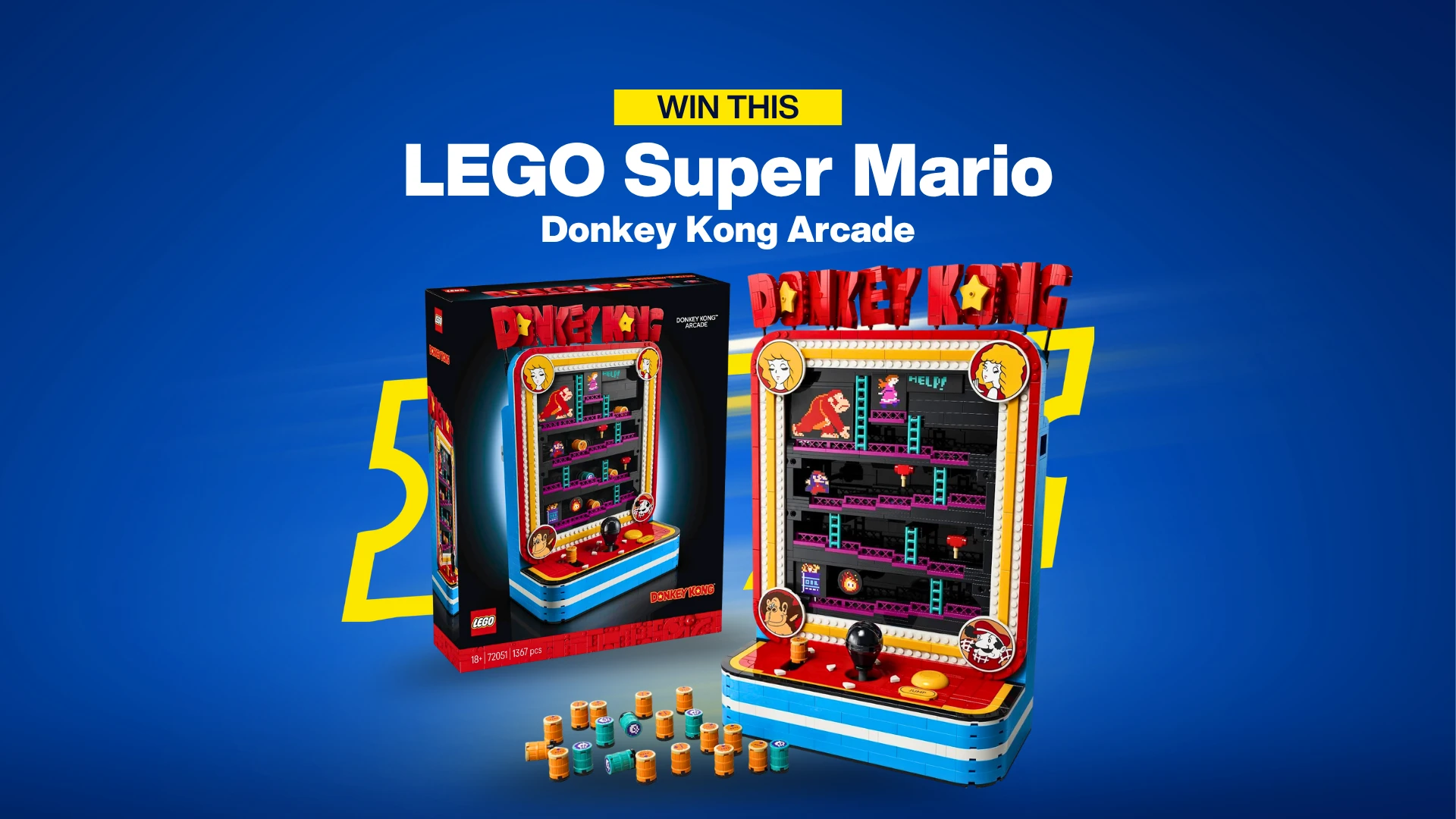 LEGO Super Mario Donkey Kong Arcade