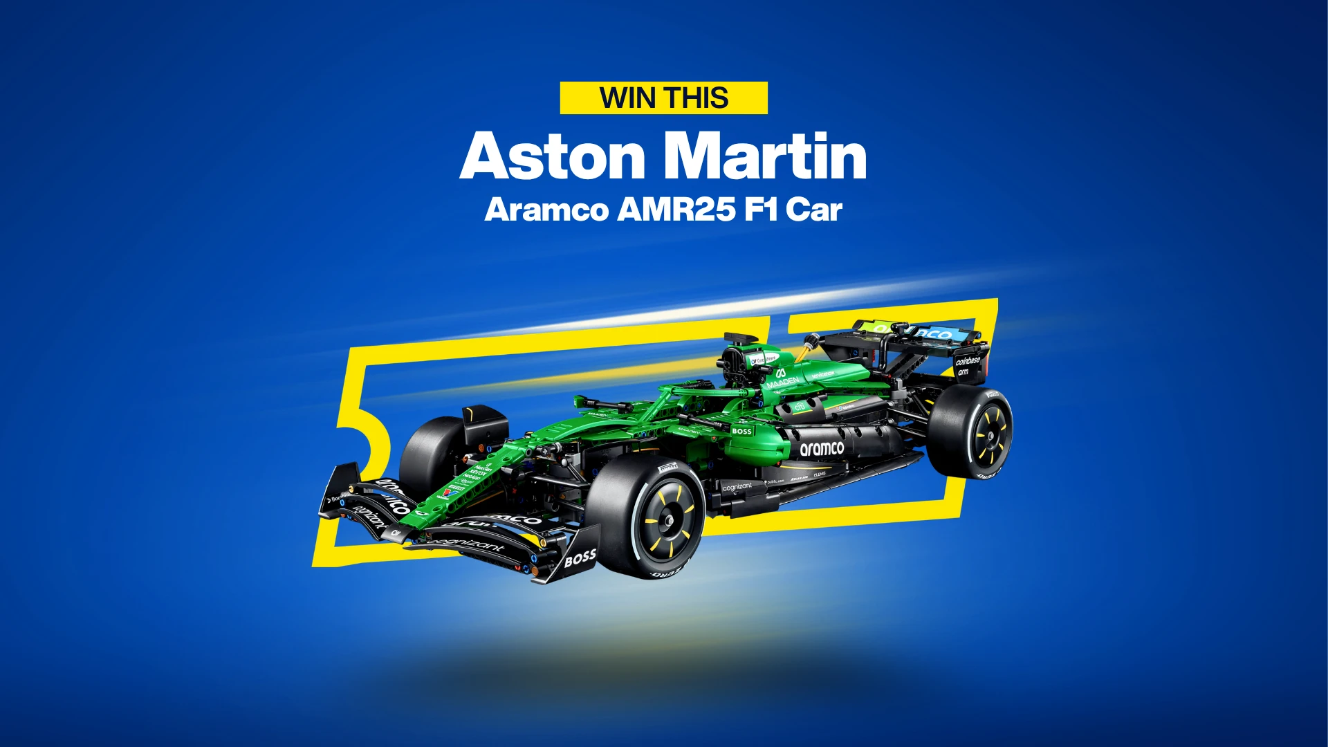 LEGO Aston Martin F1 Car