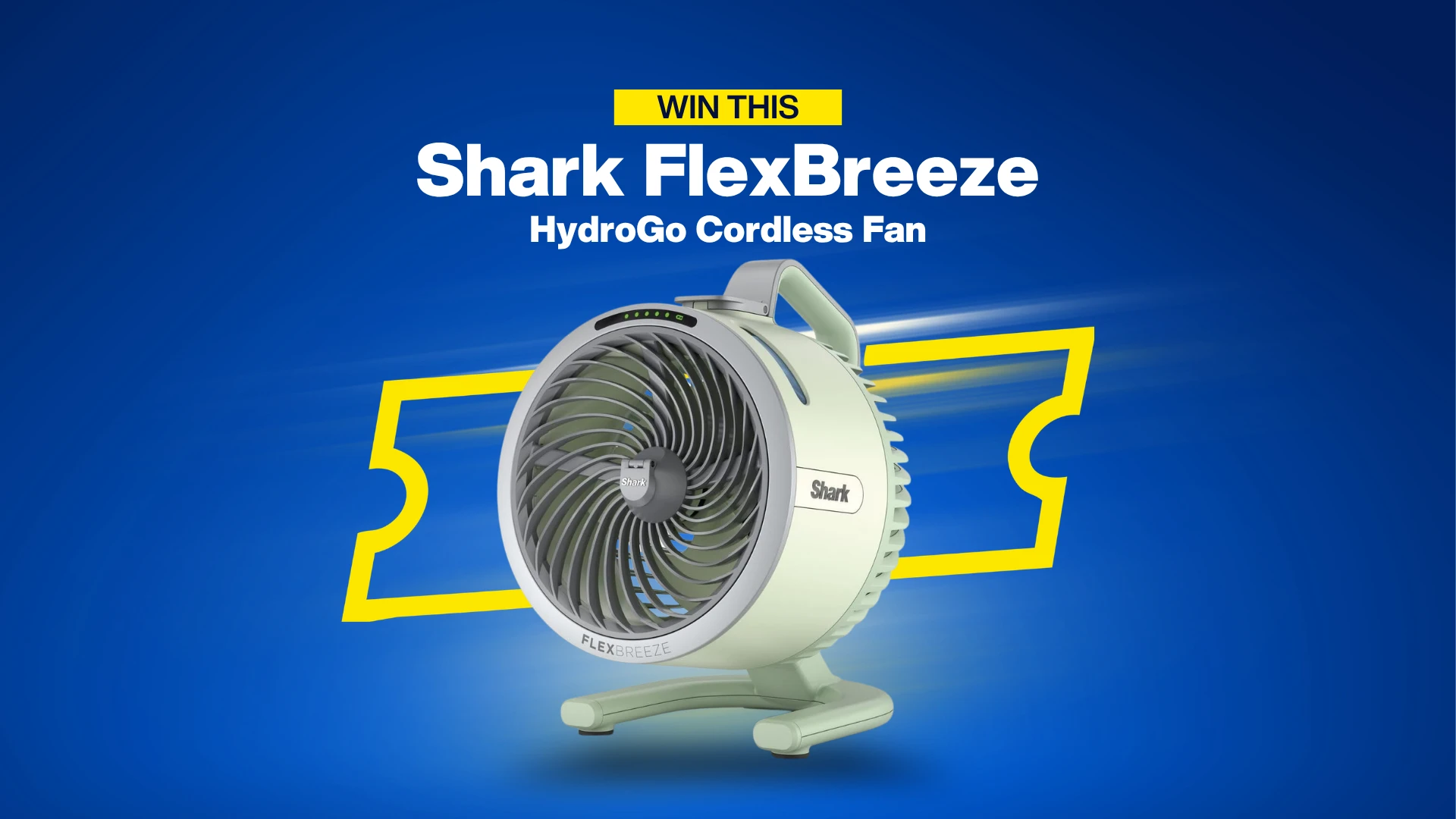 Shark FlexBreeze HydroGo Cordless Fan