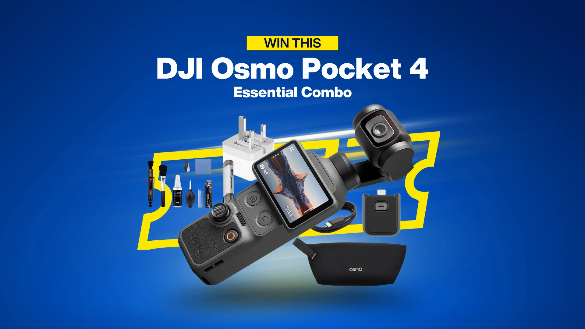 DJI Osmo Pocket 4 Essential Combo
