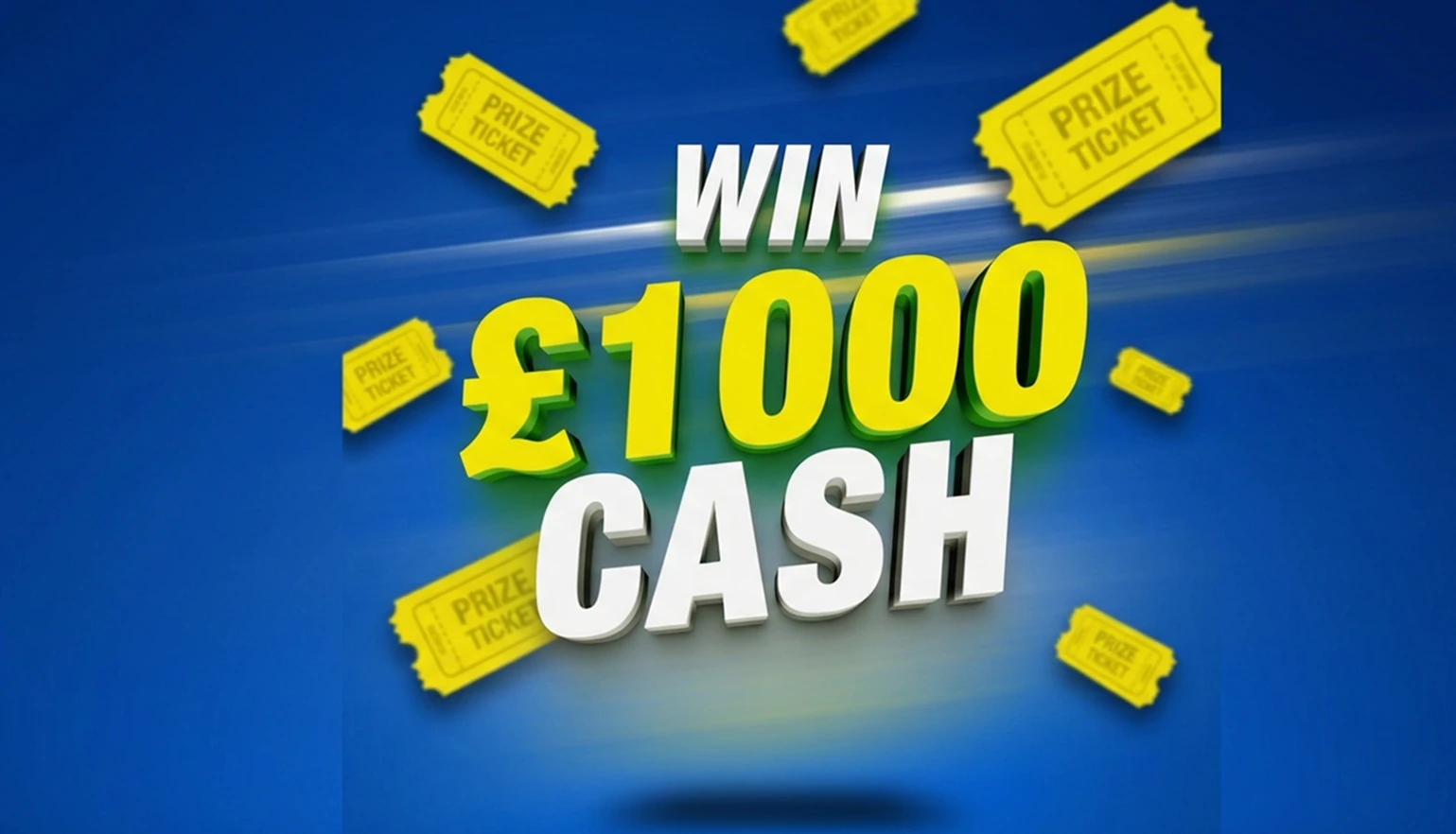 £1,000 Cash