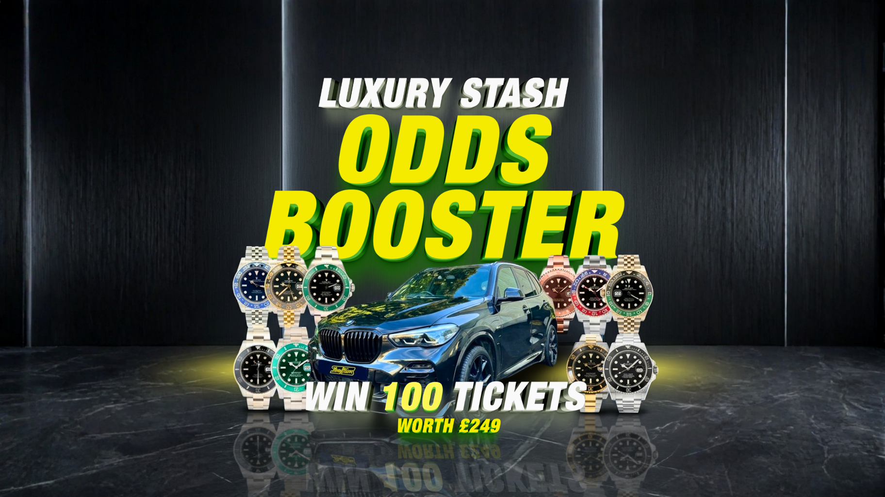 Odds booster Luxury Stash