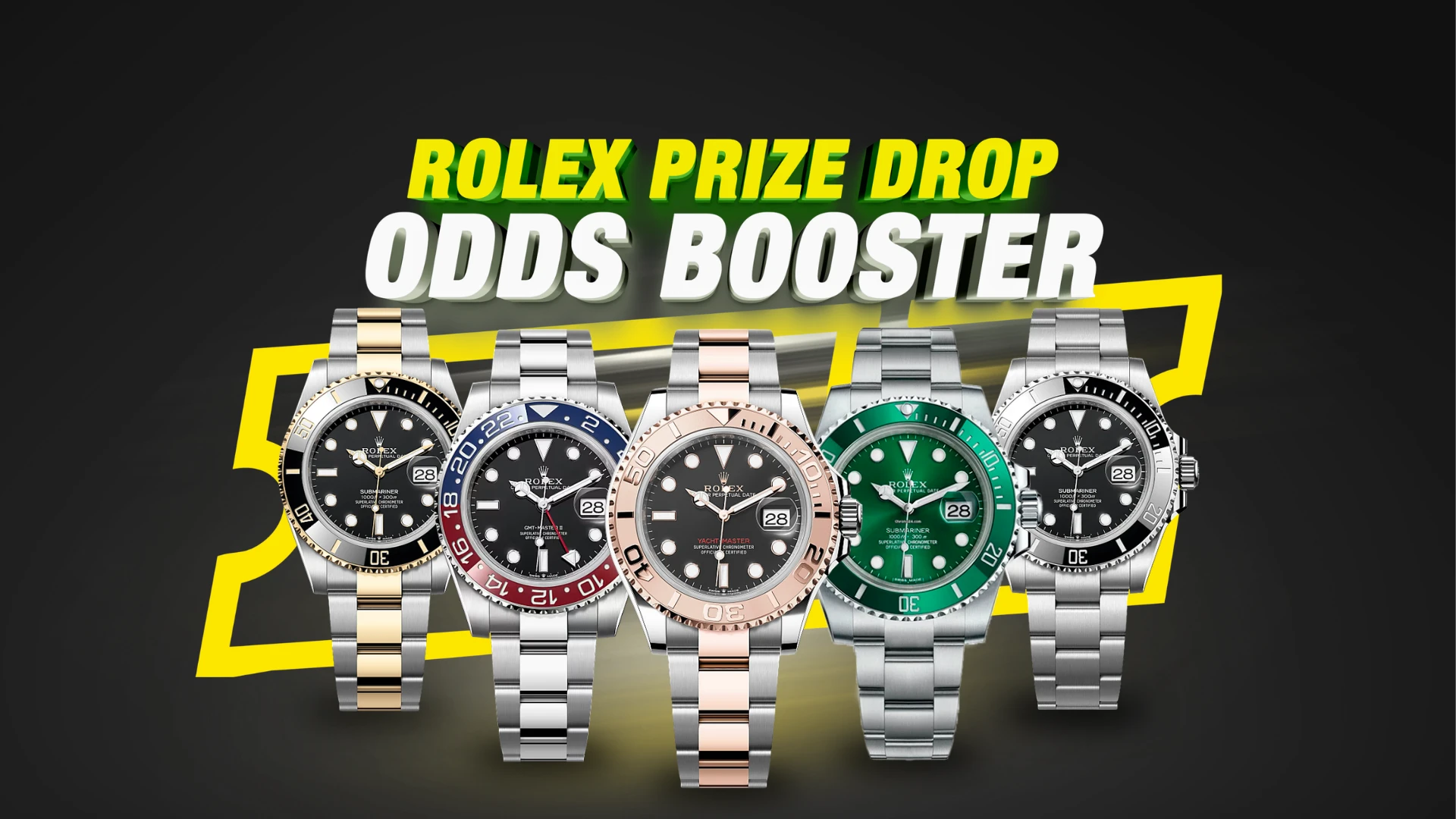 Rolex Drop odds booster