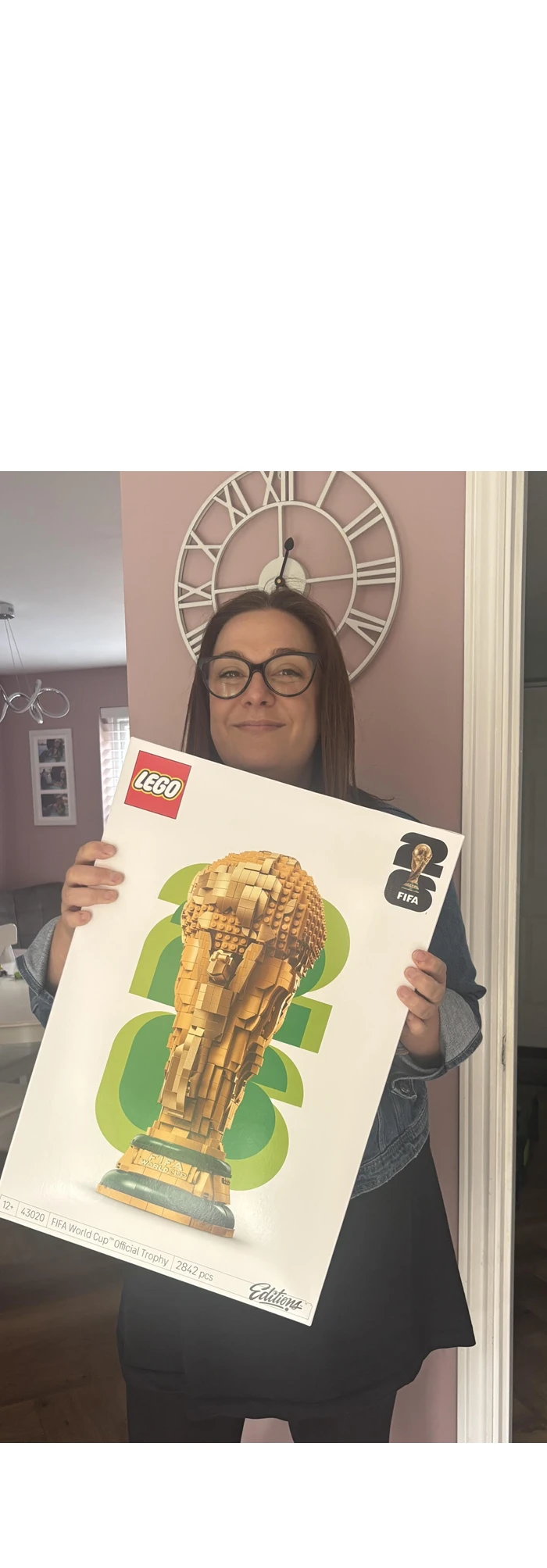 Lego FIFA World Cup trophy